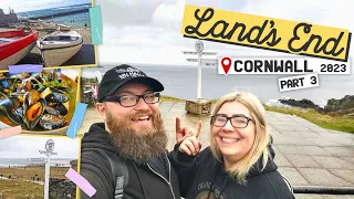 Land's End - Is It Worth It? | We Visit Sennen Cove | Cornwall Road Trip Travel Vlog (Pt 3) 📍