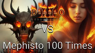 D2R Killing Mephisto 100 Times (Nightmare)