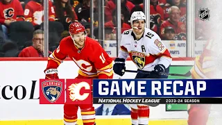 Panthers @ Flames 12/18 | NHL Highlights 2023