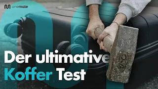 Der ultimative Koffer Test | onemate Koffer