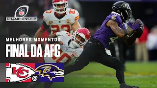 Kansas City CHIEFS x Baltimore RAVENS - Melhores Momentos | FINAL DA AFC | NFL Brasil