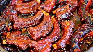 Honey Glazed Pork Ribs - Easy Pork Ribs Recipe