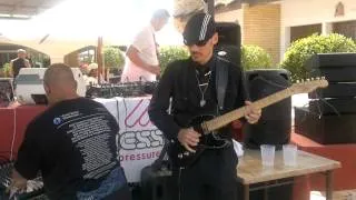 Slikk Tim on Guitar at the Vocal Booth weekender 2011