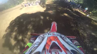 MOTOCROSS R1 Dylan TECHER MANCHE 1 petit Tampon 26/04/2015