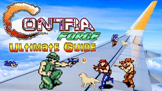 #Contra Contra Force - NES - ULTIMATE GUIDE - ALL Missions, ALL Bosses, ALL Secrets, 100%!