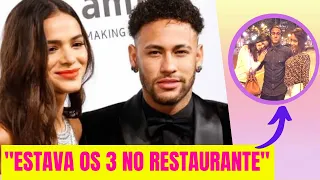 Bruna Marquezine é vista em um restaurante chic com Neymar e Rafaella santos?!