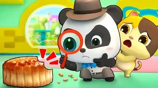 Who Stole Baby Panda's Moon Cake | Baby Panda's Magic Bow Tie | Magical Chinese Characters | BabyBus