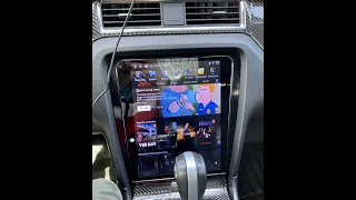 2010-2014 MUSTANG GT TESLA SCREEN 12.1"  FULL INSTALL ( PHOENIX AUTOMOTIVE )