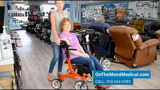 Drive Medical Nitro Duet Rollator and Transport Chair Demo