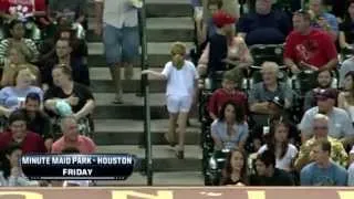 Woman Steals Baseball From Little Girl. WOW!