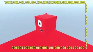 NumberBlocks from CENTILLION to ONE - many BIG BLOCK