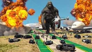 KONG vs GIANT Plane - Fight Scene