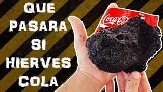 Miren lo que pasa cuando hierves la coca cola - Boil Coke (Experimentar En Casa)