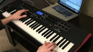 Novation Impulse Controller Keyboard Demo - Making Jazz Drum and Bass in Ableton Live