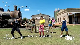 Tusa - Karol G, Nicki Minaj | FitDance TV (Coreografia Oficial) #ElConde #FitDance #JuntosMasFelices