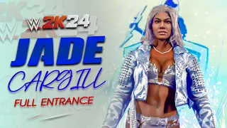 ⚡Wwe 2k24 : Jade Cargill - WWE RAW | Titantron + Pyro | Full Entrances 🔥