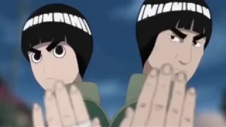 Mighty Guy and Rock Lee vs Four tailed Kyuubi ~ DDG New Money {AMV}