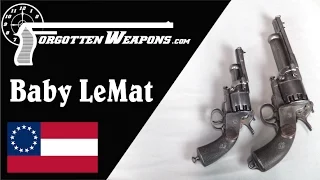 Confederate Navy Baby LeMat Grapeshot Revolver