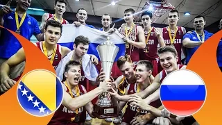 Bosnia and Herzegovina v Russia - Final - Full Game - FIBA U16 European Championship Division B 2018