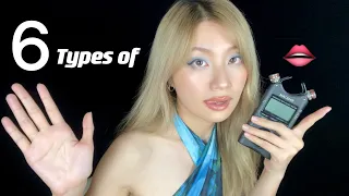 ASMR 6 Types of Mouth Sounds (Tascam Ver.)