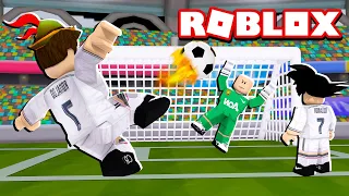 GANHAMOS SUPER PODERES NO FUTEBOL NO ROBLOX!!