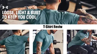 Under Armour Men's Short Sleeve T-Shirt Review | Best for Gym ultra-soft & has a more natural feel