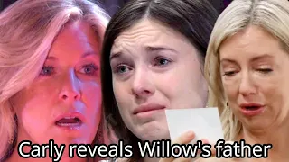 GH Shocking Spoilers Carly reveals Willow's father, Sonny dumped Nia because of her dark past