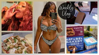 WEEKLY VLOG| TARGET FASHION DEAL$ + HAUL HUGE PO BOX UNBOXING, A FUNERAL & PARTY, LETS GO  SHOPPING