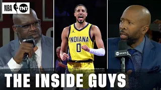The Inside Crew Reacts To Indiana's Gutsy IST Semifinals Win | NBA on TNT