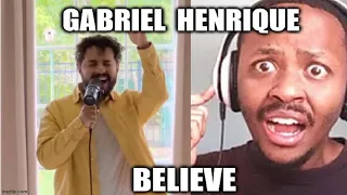 Gabriel Henrique - Believe (Cover) | REACTION