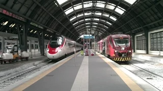 Circolazione dei treni della stazione di Milano Centrale