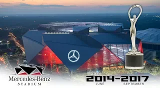 Official Atlanta Falcons Mercedes-Benz Stadium Construction Time-Lapse
