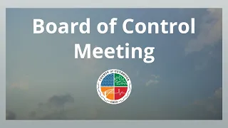 2023.04.17 Board of Control Meeting