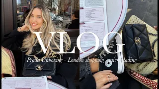 PRADA UNBOXING, SHOPPING IN LONDON, MICROBLADING EYEBROWS! | VLOG | Freya Killin