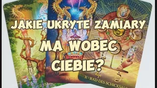 Jakie ukryte zamiary ma wobec Ciebie?👭👨‍❤️‍👨❤️Tarot Uczucia 💥 Miłość ♥️