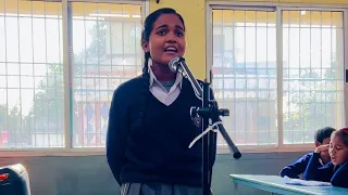 Naency Kumari | Class 7 | Solo Singing Competition | Round 1