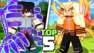 Top 5 Naruto Minecraft MOD/Addons For MCPE (1.17+/1.18)