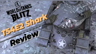 T54E2 Shark 🦈 Review | How to play ⚡ WOTB ⚡ WOTBLITZ ⚡ World of tanks blitz