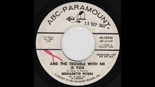 Bernadette Peters - And The Trouble With Me Is You