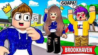 ENCUENTRO a YOSOYLOKI PERO en CHICA en BROOKHAVEN! 🤣🏡 - Roblox YoSoyLoki