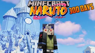 I Survived 100 Days AGAIN in Naruto Anime Mod... I Got the CURSE MARK! - 300 Days Modded Minecraft