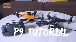 Global Drone P9 Drone Operation Tutorial