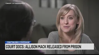Court Docs: Allison Mack released from prison