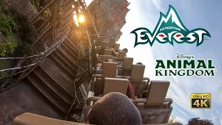 Expedition Everest Roller Coaster On Ride Ultra HD 4K POV Disney's Animal Kingdom 2020-01-02