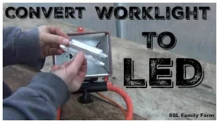 How to Convert an Old Worklight into an LED Worklight