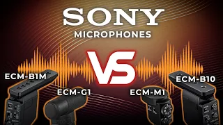 Which Sony Mic is Best For You? Real World Test / Comparison