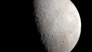 A tour of the moon. Watch the beautiful moon in full HD (4K)