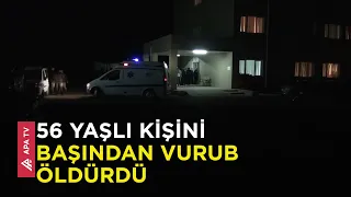 Göyçayda 56 yaşlı kişi baş nahiyəsindən aldığı xəsarətlərdən ölüb – APA TV