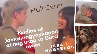 James Reid, Hindi matiis na hindi lapitan at yakapin si Nadine sa isang event kahit nandyan si Issa