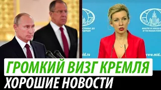 Громкий визг Кремля. Хорошие новости для Украины